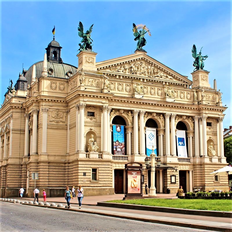 Opera Theater in Lviv