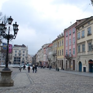 Northern side of Rynok square